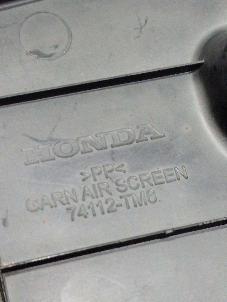 Defletor Inferior Radiador Honda City 2011 74112tm6 Detalhe 4