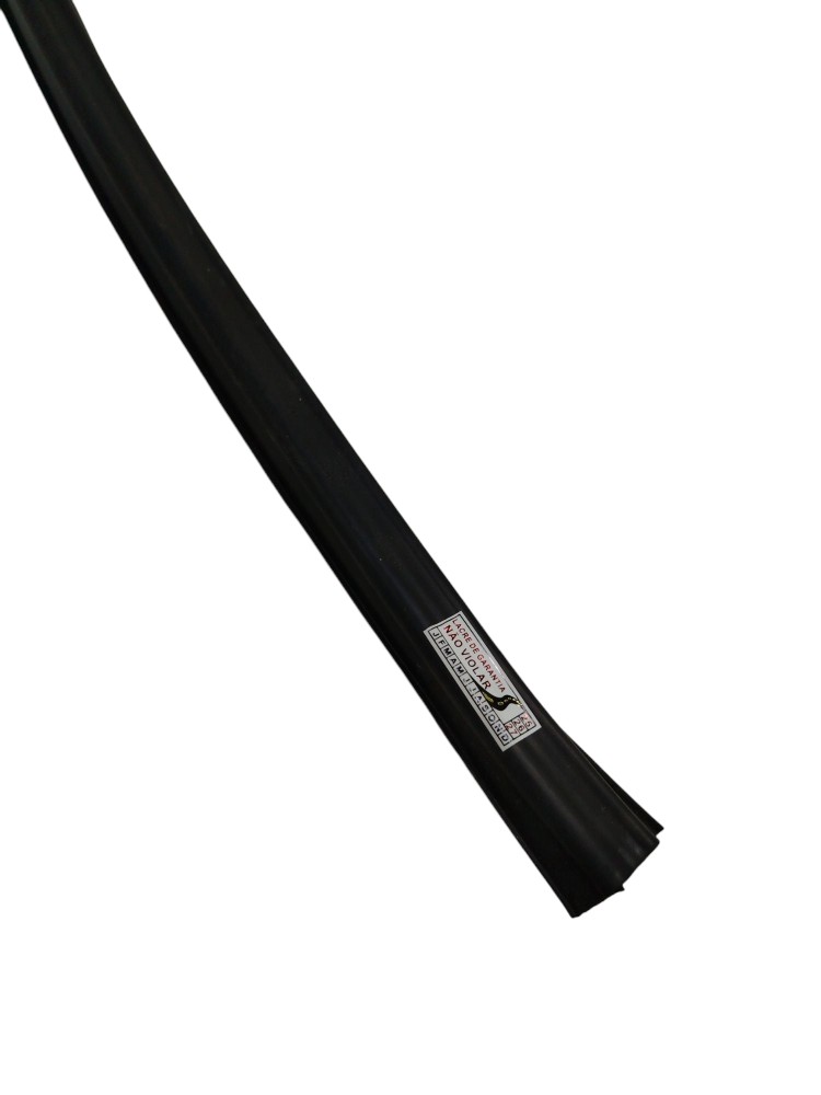 Borracha Canaleta Porta Tras Esquerda Honda Fit 2007 Preto 2
