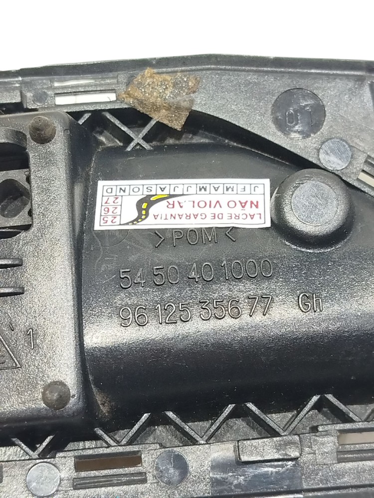 Puxador Maçaneta Ext Diant Esq Peugeot 306 1997 9612535677 5