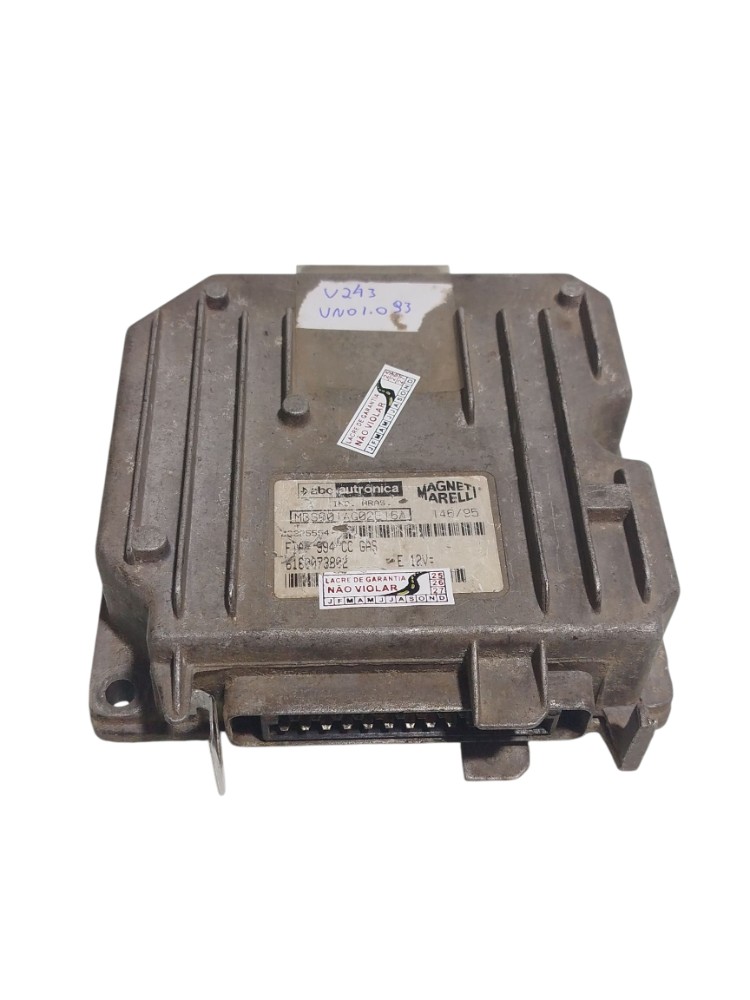Módulo Injeção Eletrônica Fiat Uno 1.0 8v 1993 6160073802 3