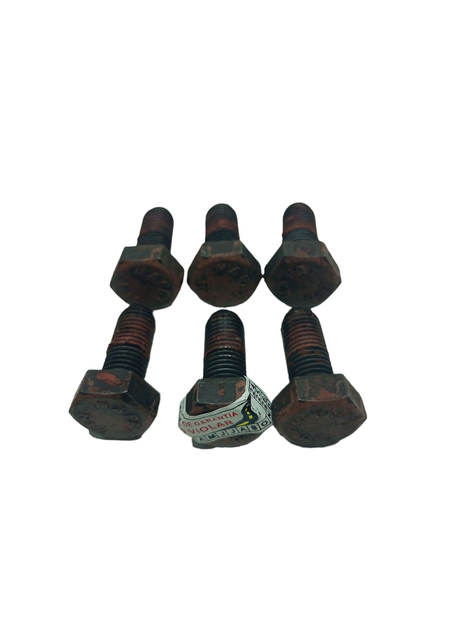 Jogo 6 Parafusos Virabrequim Motor Fiat Palio 1.0 8v 2000 1