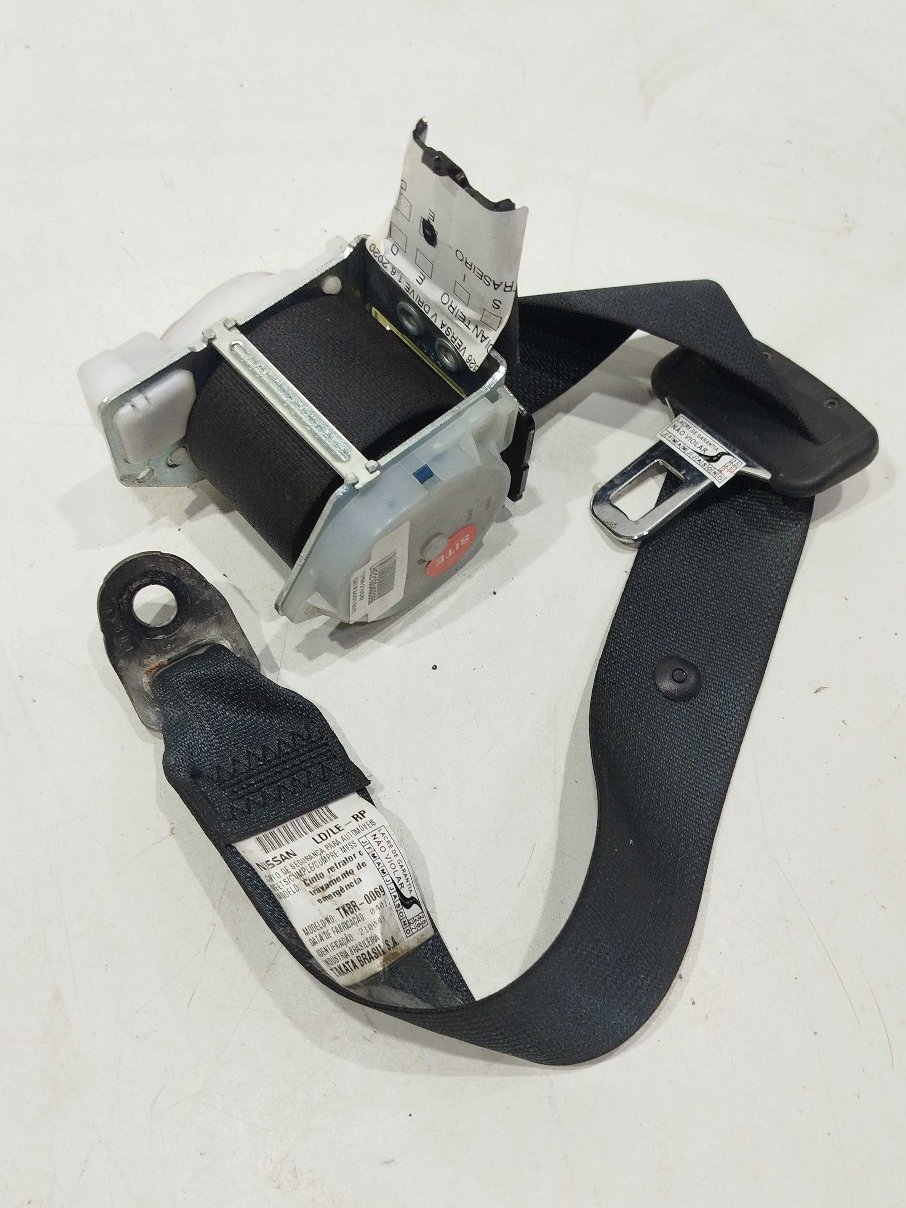 Cinto Segurança Tras esquerdo Nissan Versa V Drive 2020/21 5