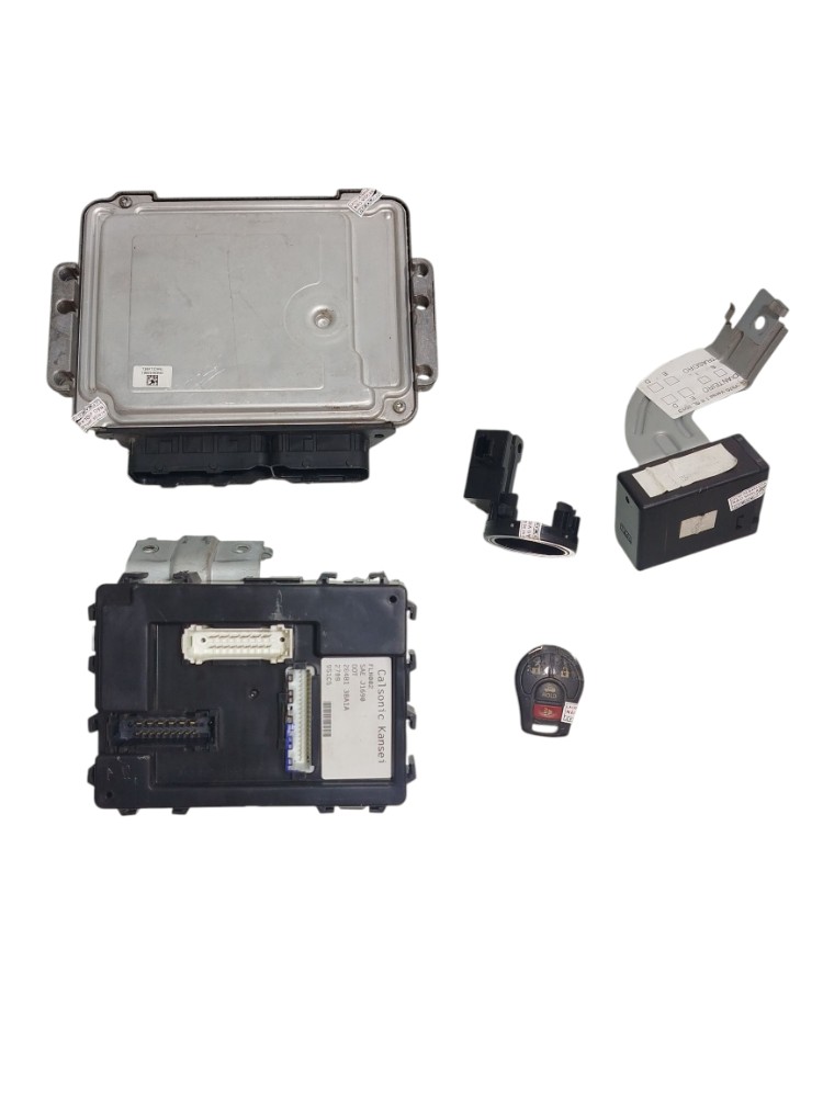 Kit Módulo Injeção Eletronica Comutador Nissan Versa Sl 2013 9