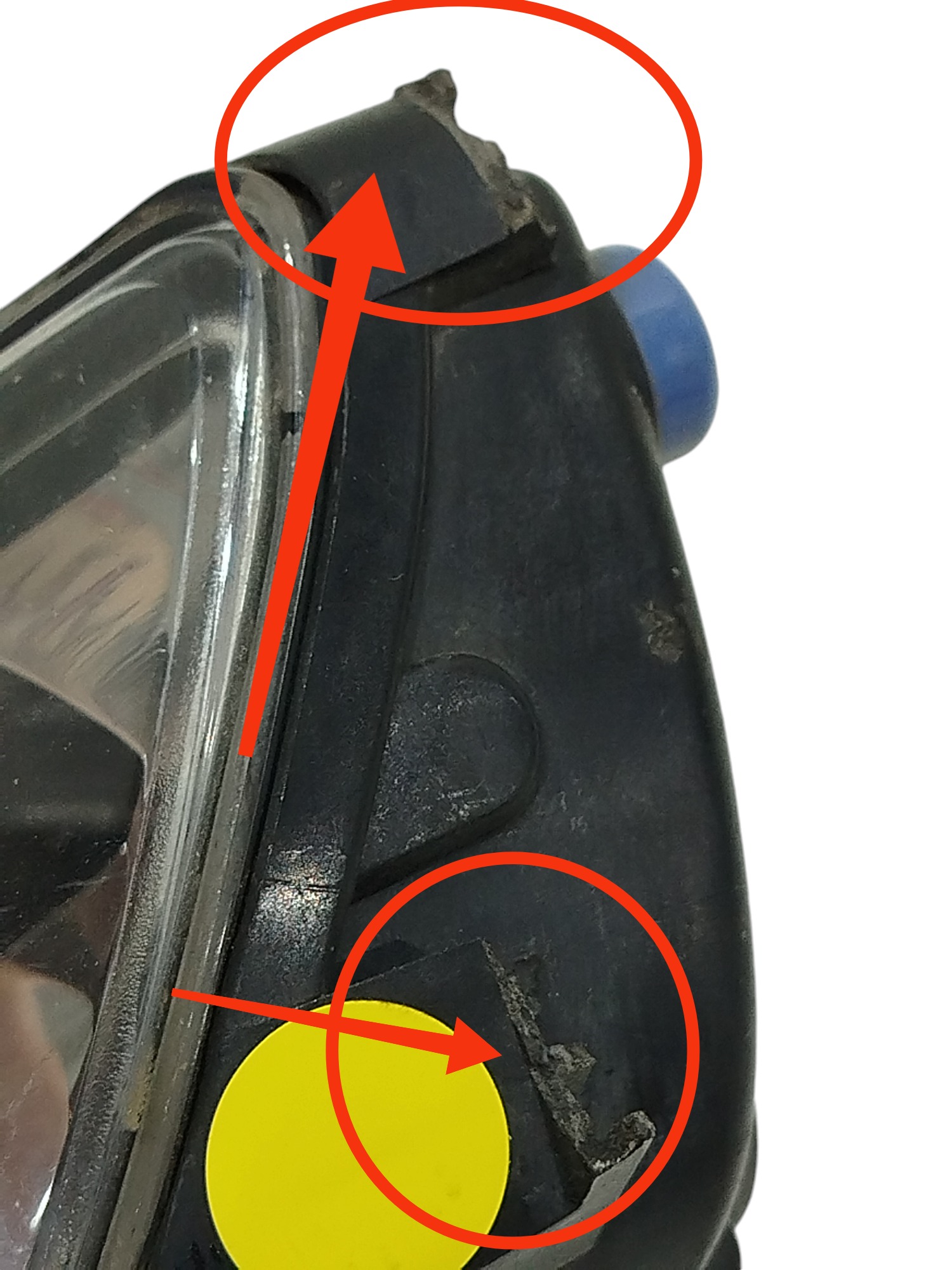 Farol Milha Direito Vw Gol Voyage G6 2012 2016 Com Detalhe 5