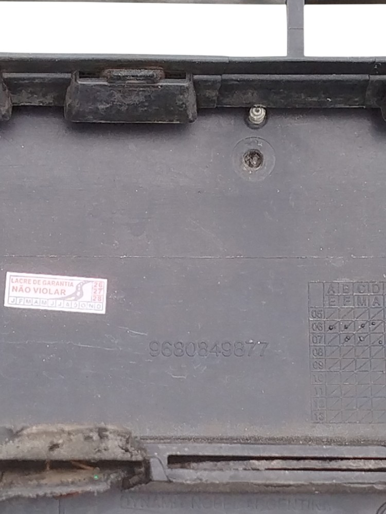 Parachoque Dianteiro Peugeot 307 2008 9680849877 Preto 3