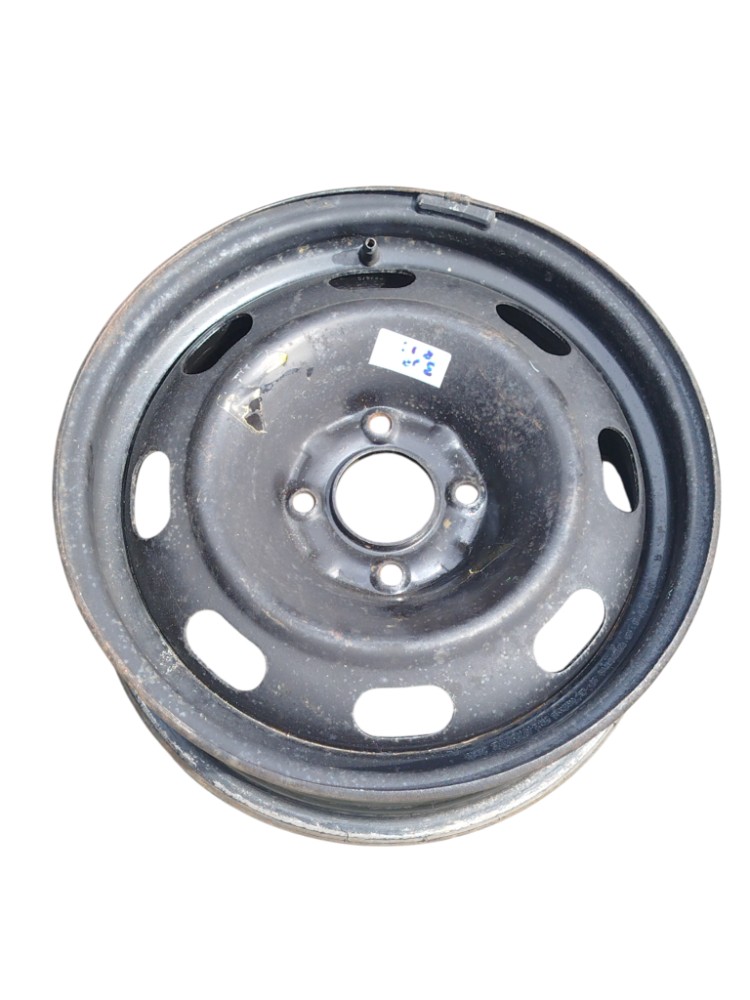 Roda Aro 15 Ferro Peugeot 307 C4 2008 Preto 3