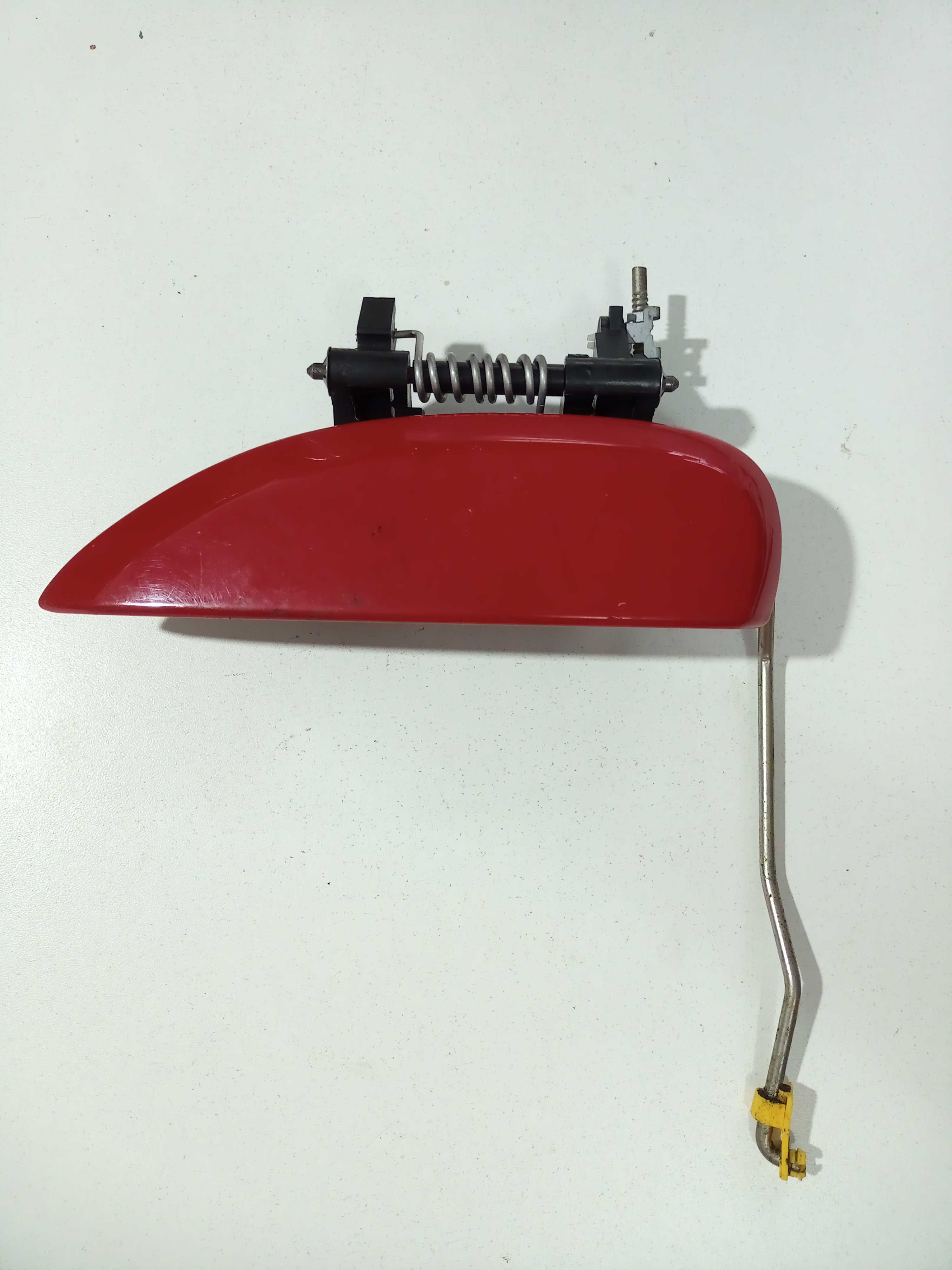 Maçaneta Externa Porta Dianteira Esquerda Sandero 2016 Vermelho Dianteira 1