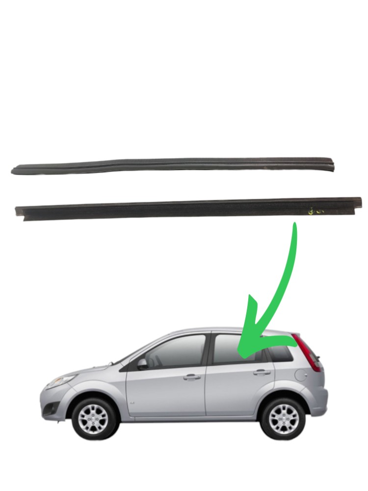 Par Pestana Porta Tras Esquerda Ford Fiesta 2014 Original