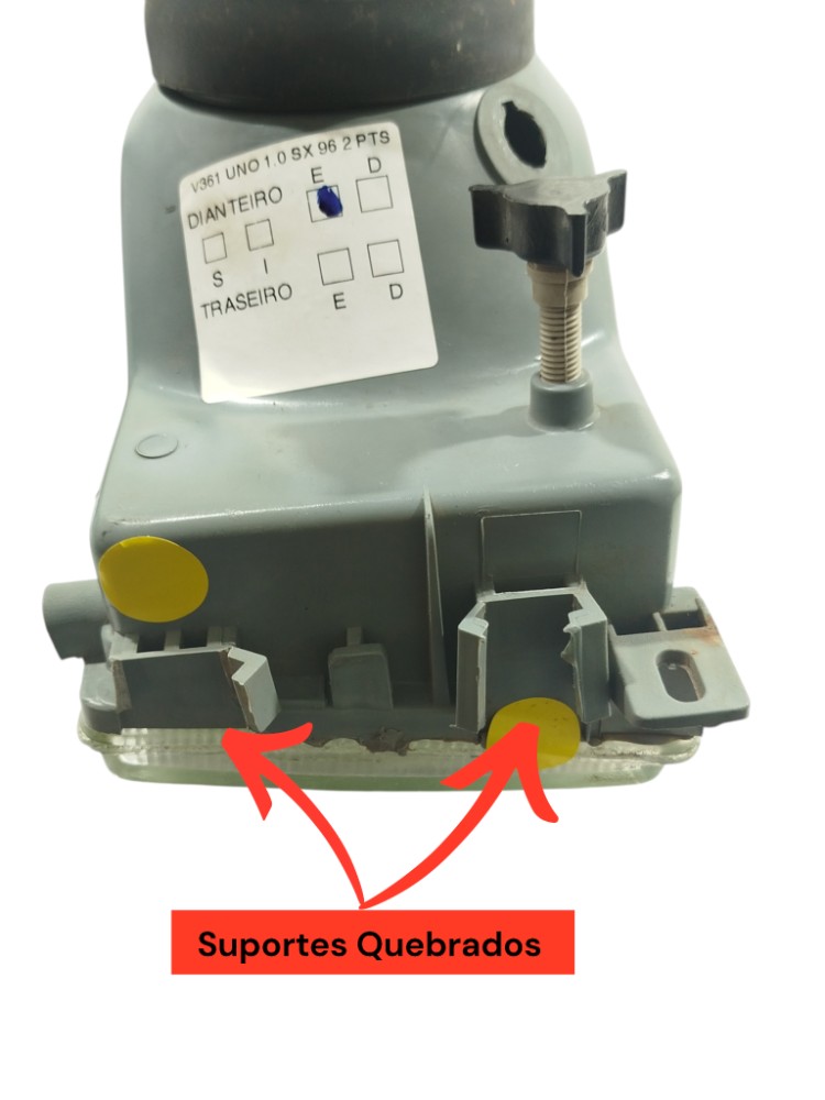 Farol Diant Esquerdo Motorista Fiat Uno 1996 Esquerdo/motorista 2