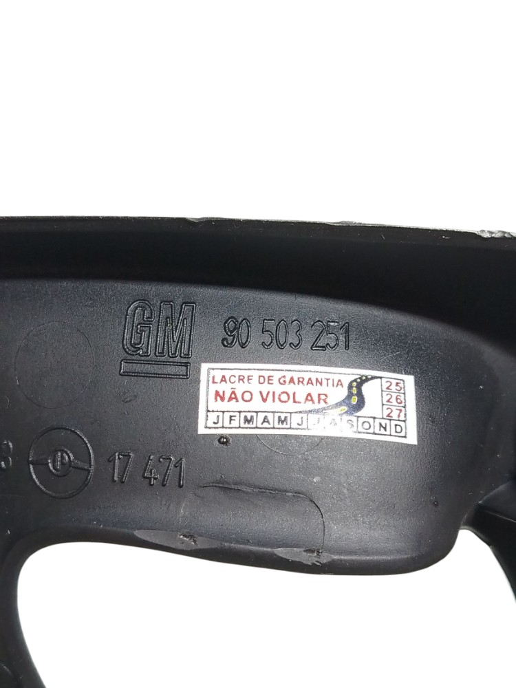 Apoio Braço Puxador Porta Tras Gm Vectra 1997 2005 Preto 6