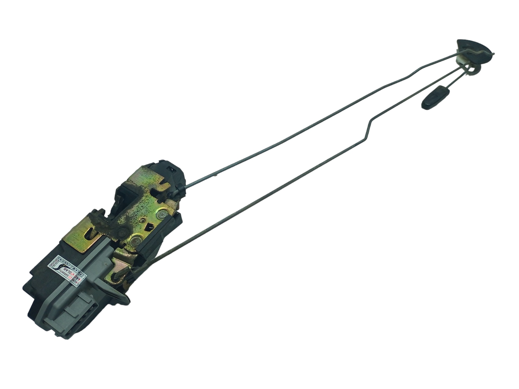 Fechadura Interna Porta Tras Direita Peugeot 206 1.4 2004 3