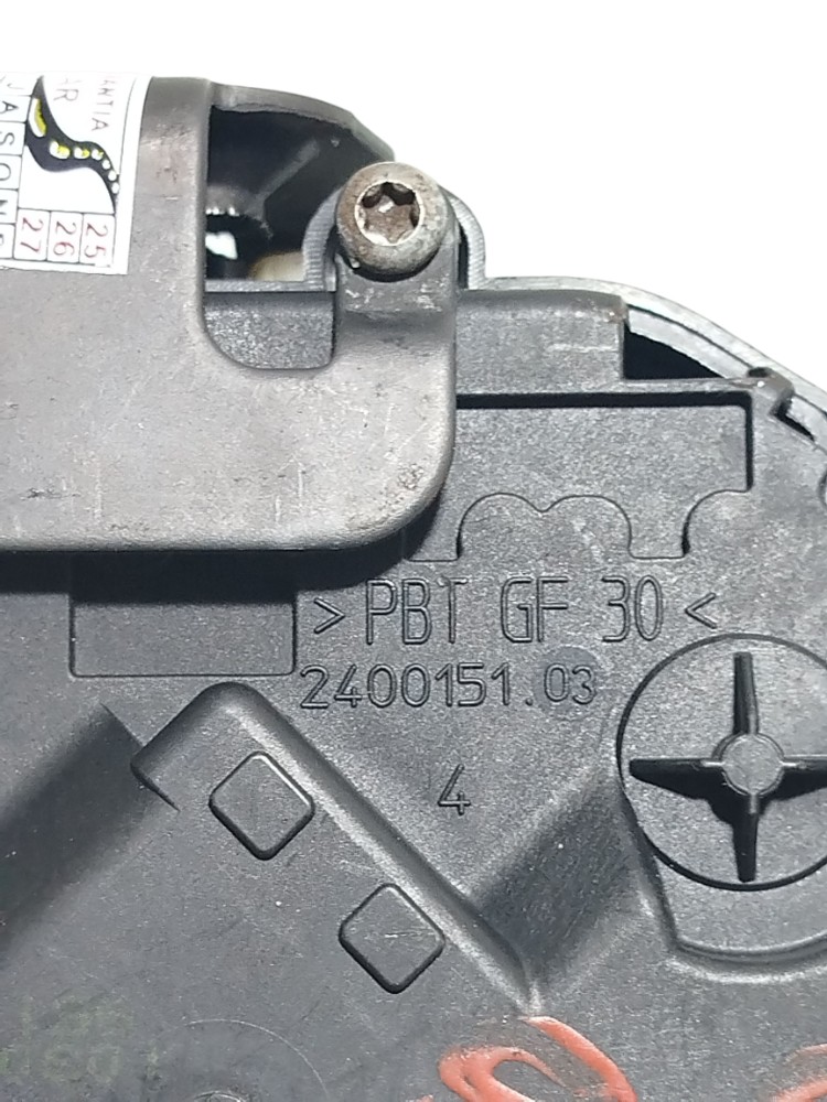 Fechadura elet porta traseira direita Ford Focus 2009 a 2013 4