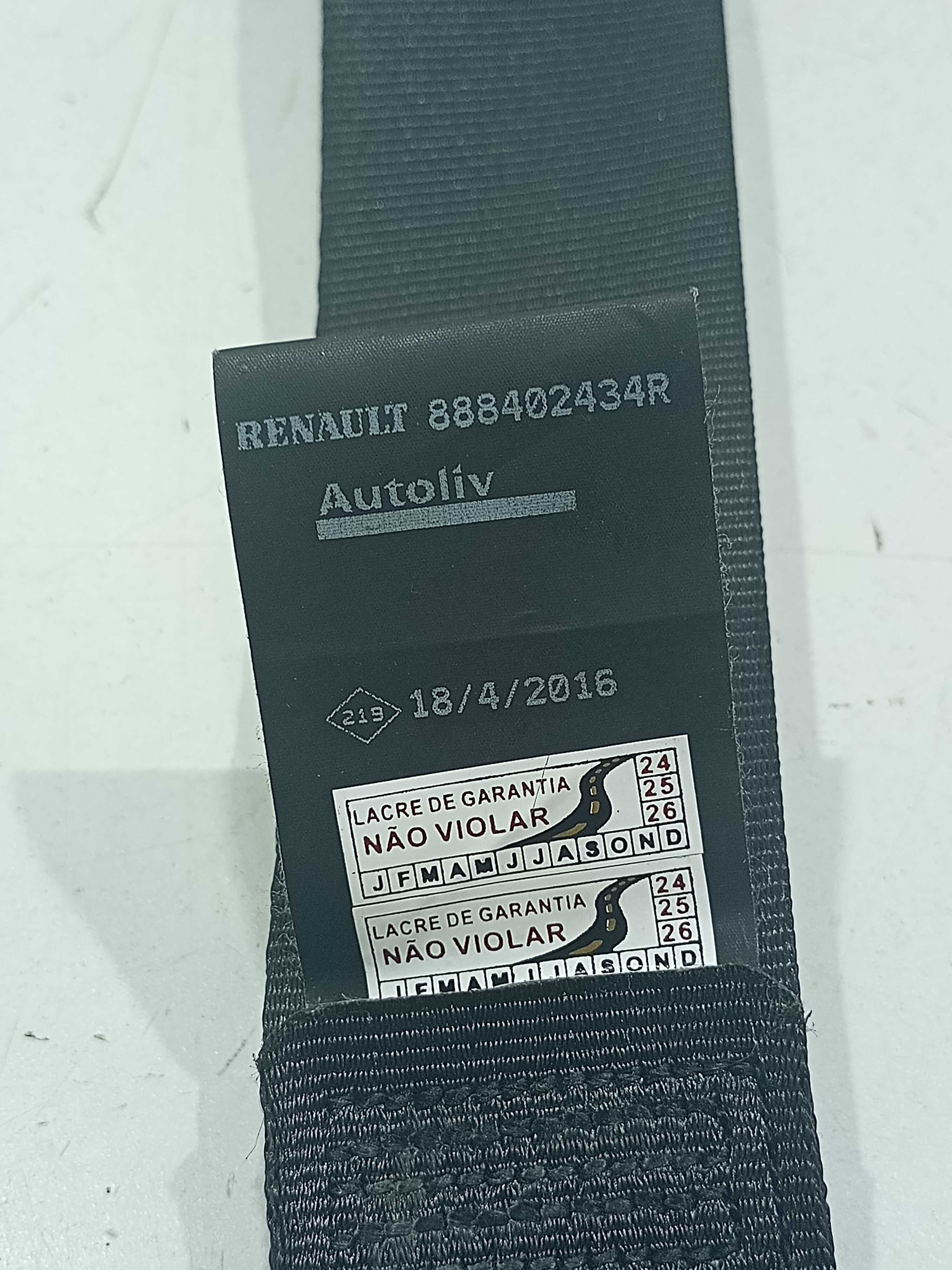 Cinto Segurança Traseiro Esq Renault Sandero 1.0 16v 2016 3