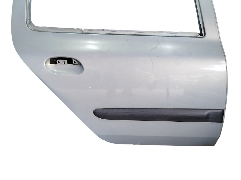 Porta Traseira Direita Renault Clio 2000 A 2012 Traseira Direita Prata 2