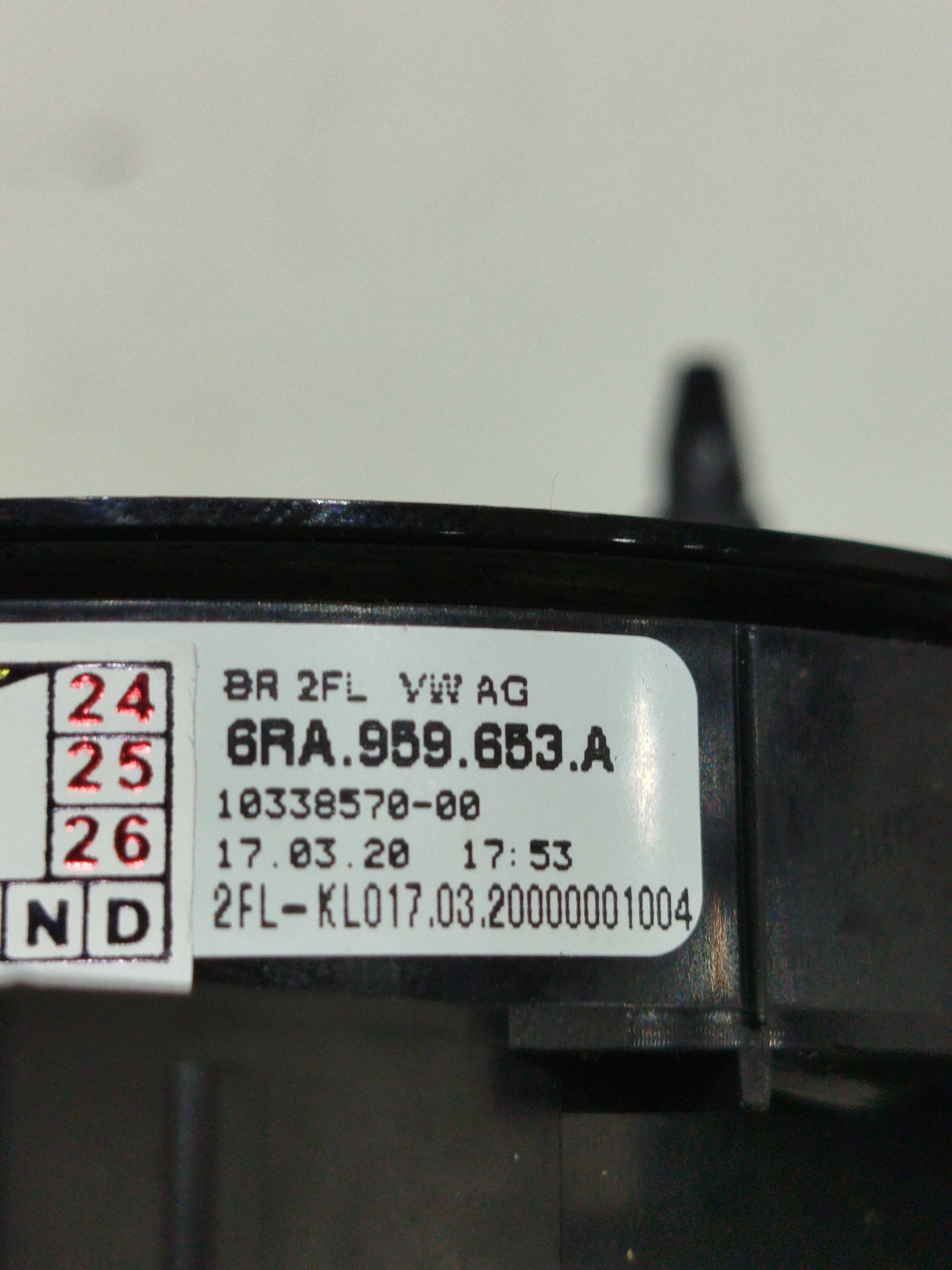 Hard disk cinta airbag vw polo virtus 2021 6rA959653A 8