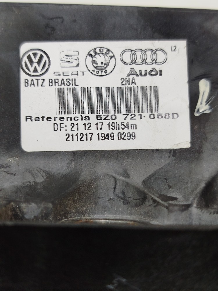 Pedal freio suporte 1.6 g8 vw gol saveiro voyage 2018 a 2019 3