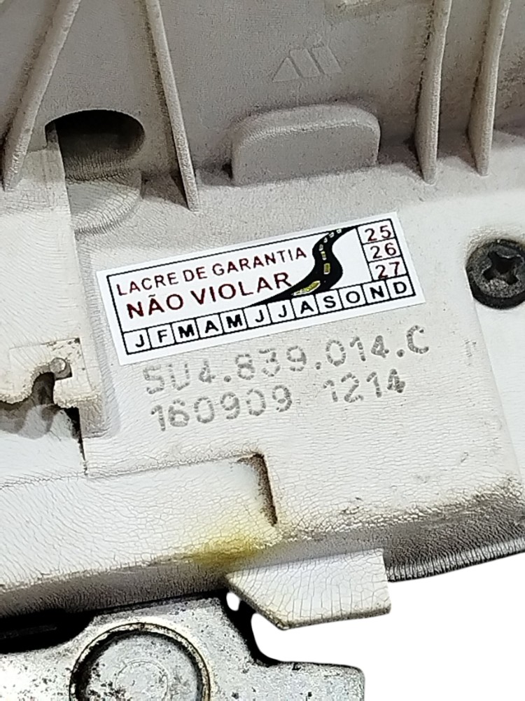 Fechadura Elet Porta Tras Dir Vw Gol 2008 A 11 5u4839014c 4