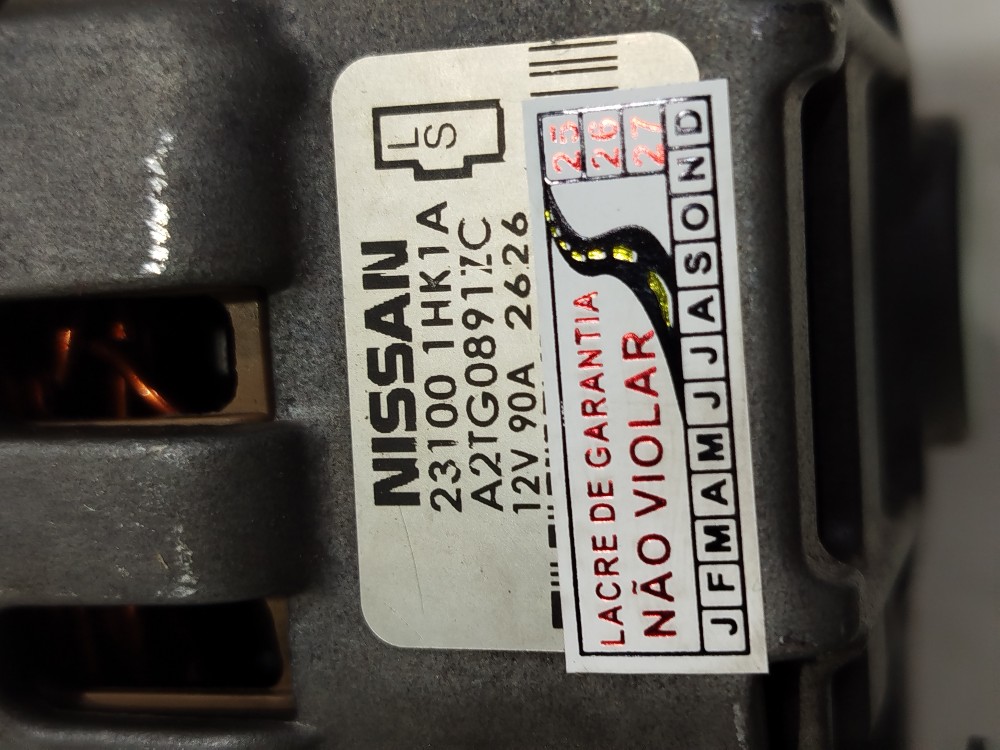 Alternador 1.6 16v 90a Nissan March Versa 2011 A 2016 9