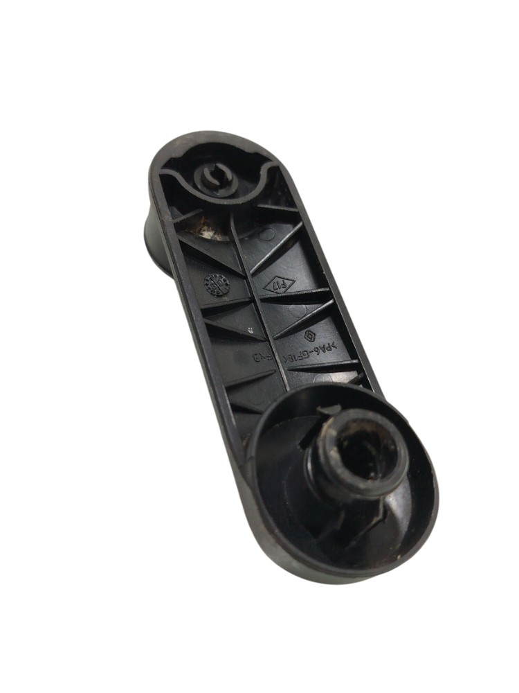 Manivela Vidro Traseiro Cl Renault Logan Sandero 2011 A 2014 Preta 8