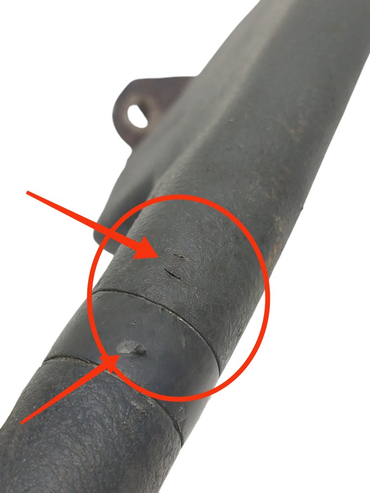 Alavanca freio de mão vw fox 2009 com detalhe 3