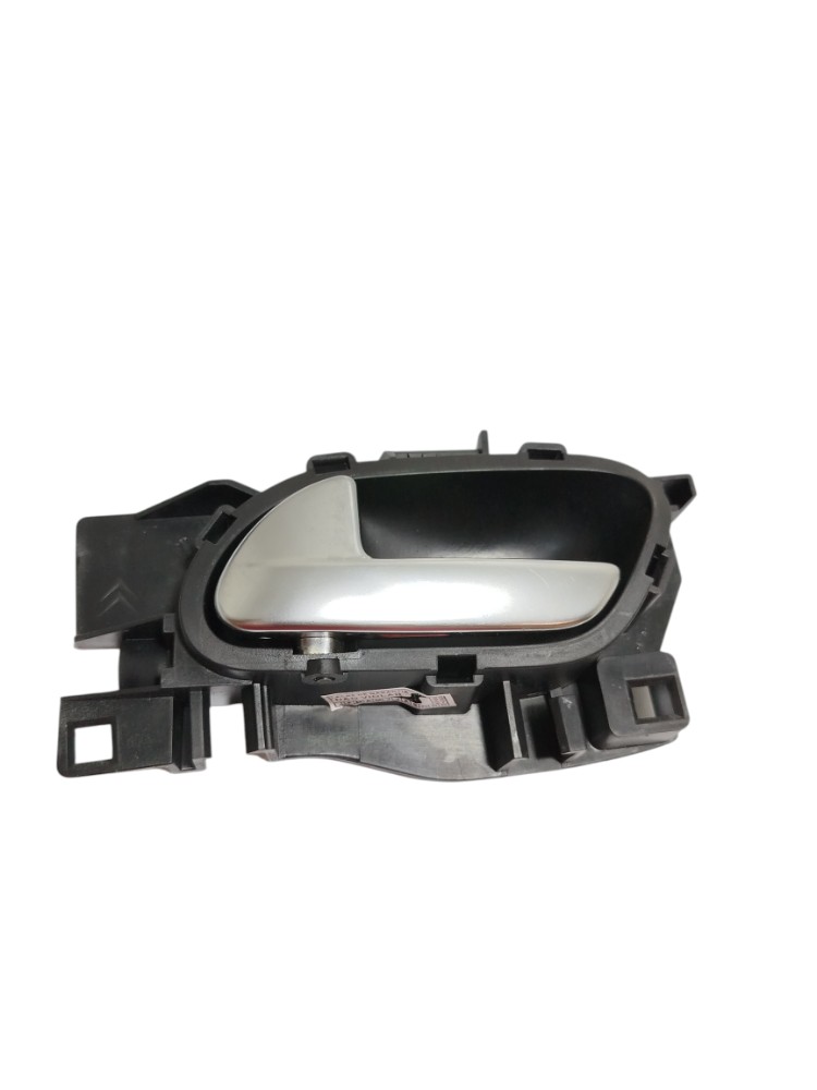 Maçaneta Interna Dianteiro Esq Peugeot 208 2013 96605254vv Prata 1