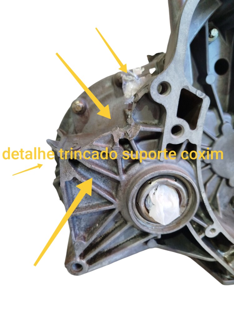 Caixa cambio Marcha Vectra 2.2 8v F23 2001 Cabo Detalhe 8