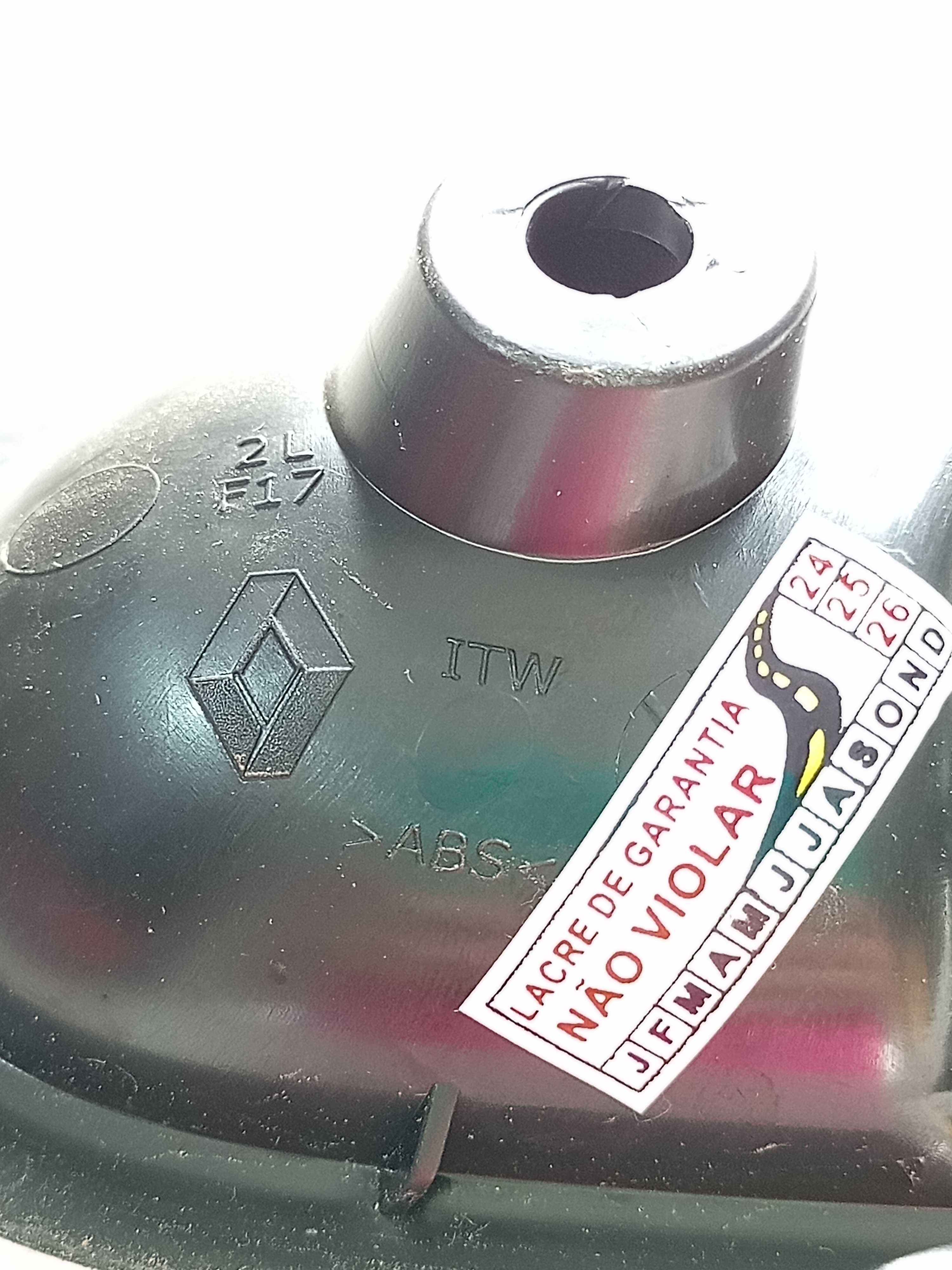 Maçaneta Interna Porta Dianteira Esquerda Sandero 2016 Preto Com Cromado Dianteira 3