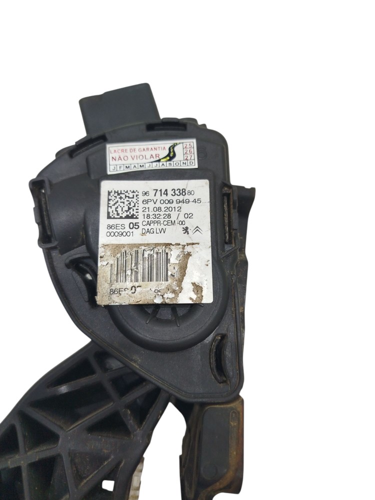 Par Pedal Acelerador Eletrônico 308 408 2015 Automático 5