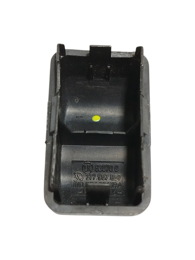 Botão Falso Painel Volkswagen Gol 1000 1995 377957087 D 6