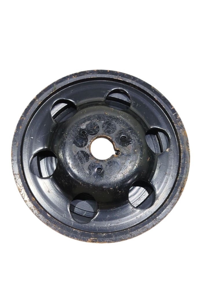 Polia Virabrequim Renault Clio 1.0 16v 2009 A 2014 Com Ar 2