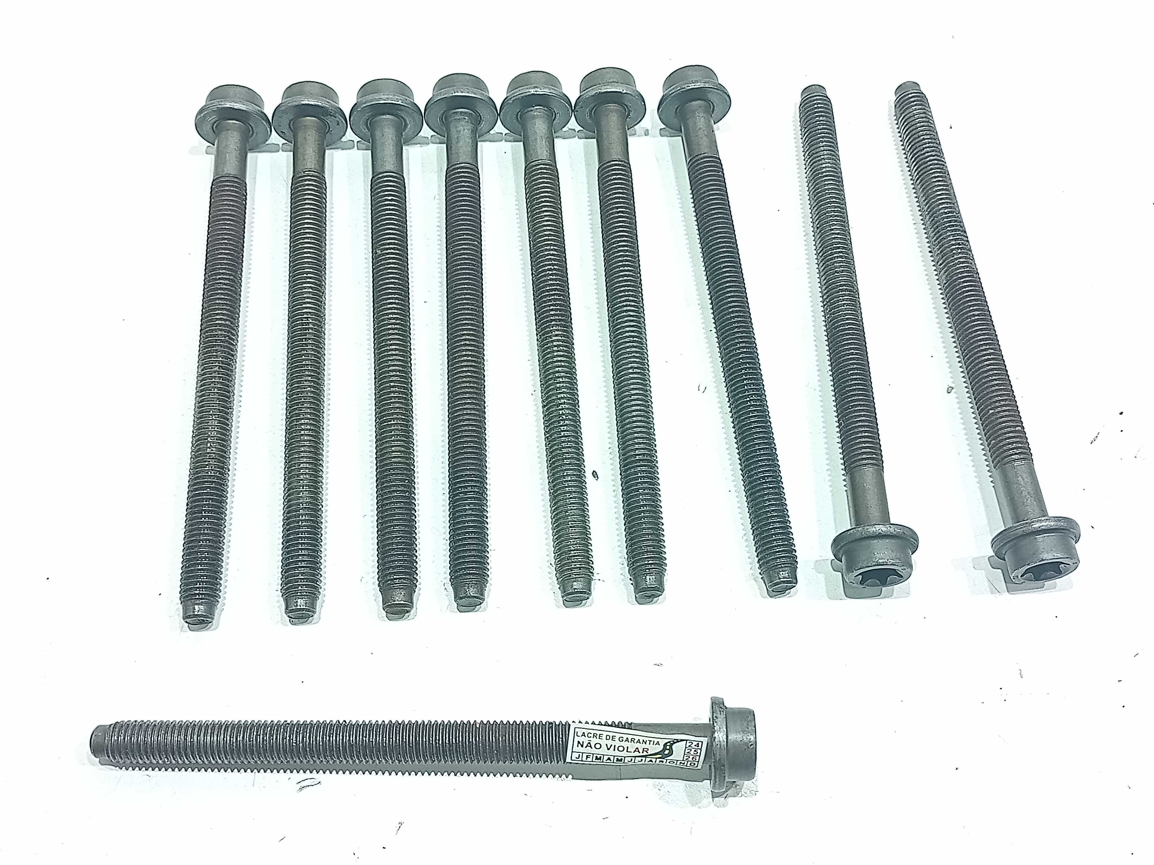 Kit Parafusos Cabeçote Ford New Fiesta 1.6 16v 2012 1