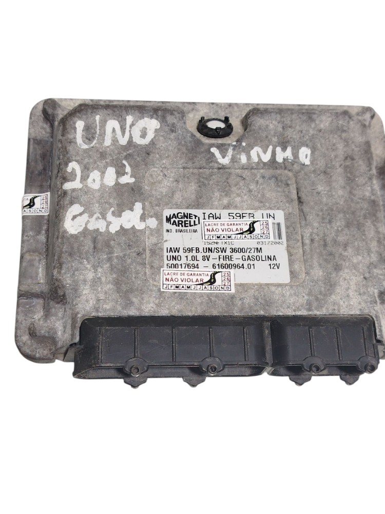 Módulo Injeção Fiat Uno 1.0 8v Gasolina 2002 IAW59FB 2