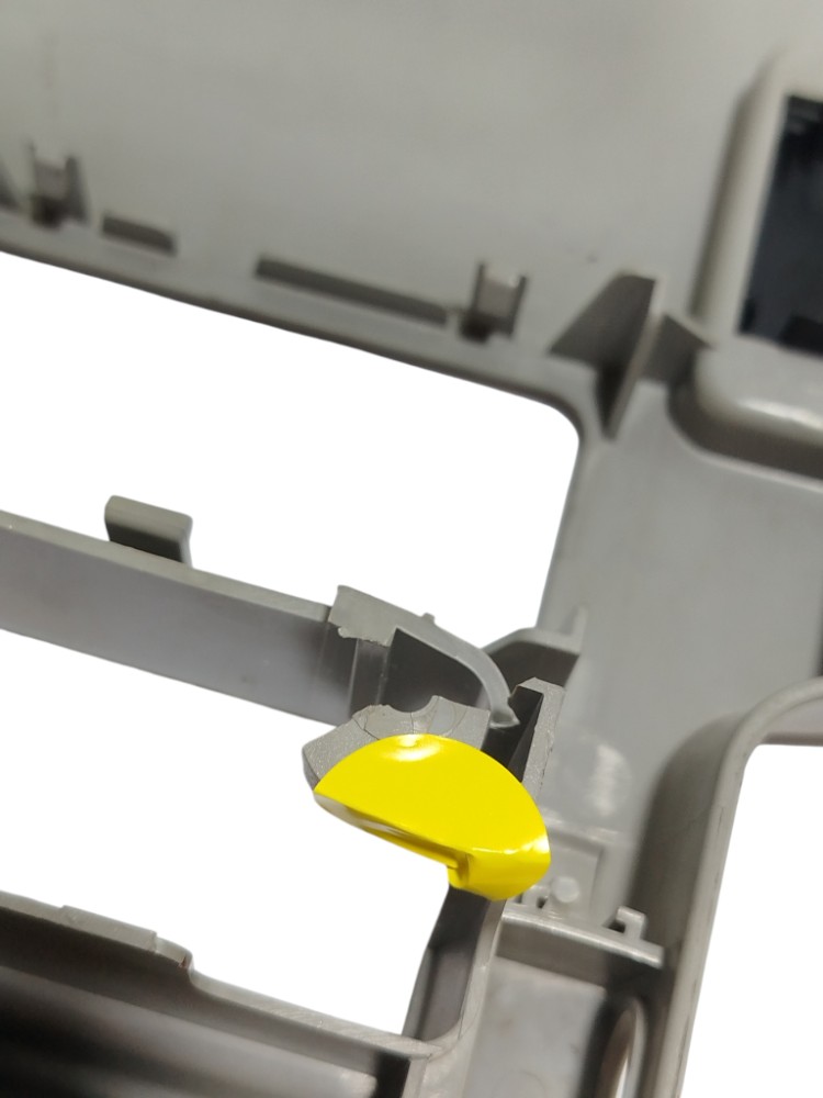 Moldura Luz Teto Solar Peugeot 405 1995 Original Detalhe 3