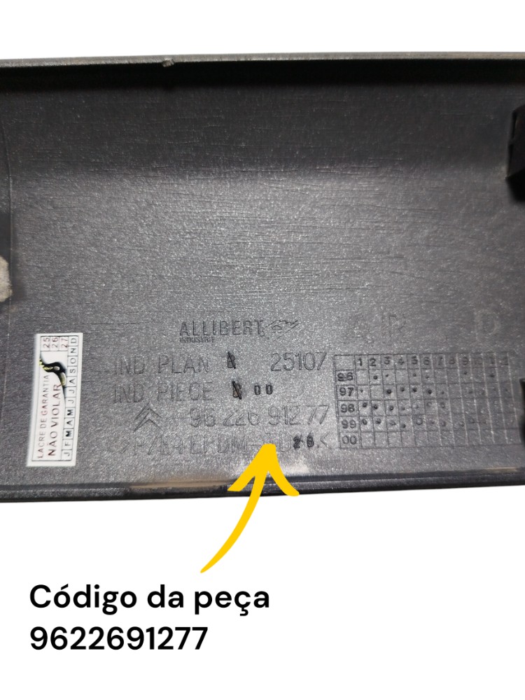 Friso Porta Tras Direita Citroen Xsara Break 9622691277 Prata 2