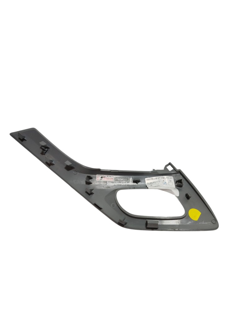Moldura Maçaneta Diant Esquerda Peugeot 208 2013 9801764977 Prata Dianteira 8