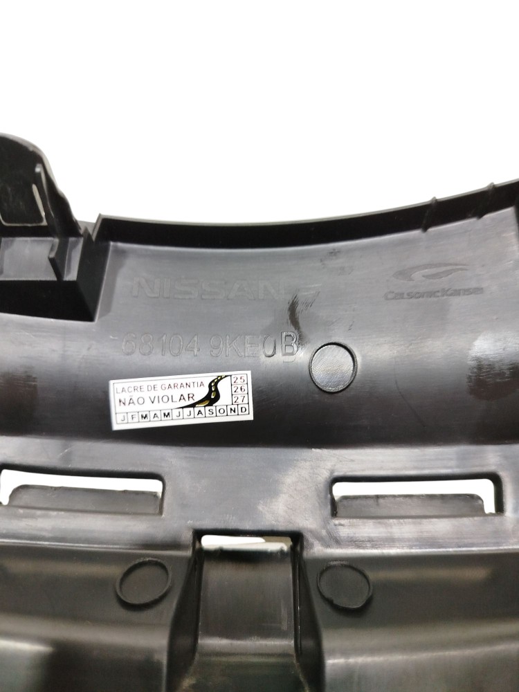 Moldura Inf Console Central Nissan Versa V Drive 681049KE0B 5