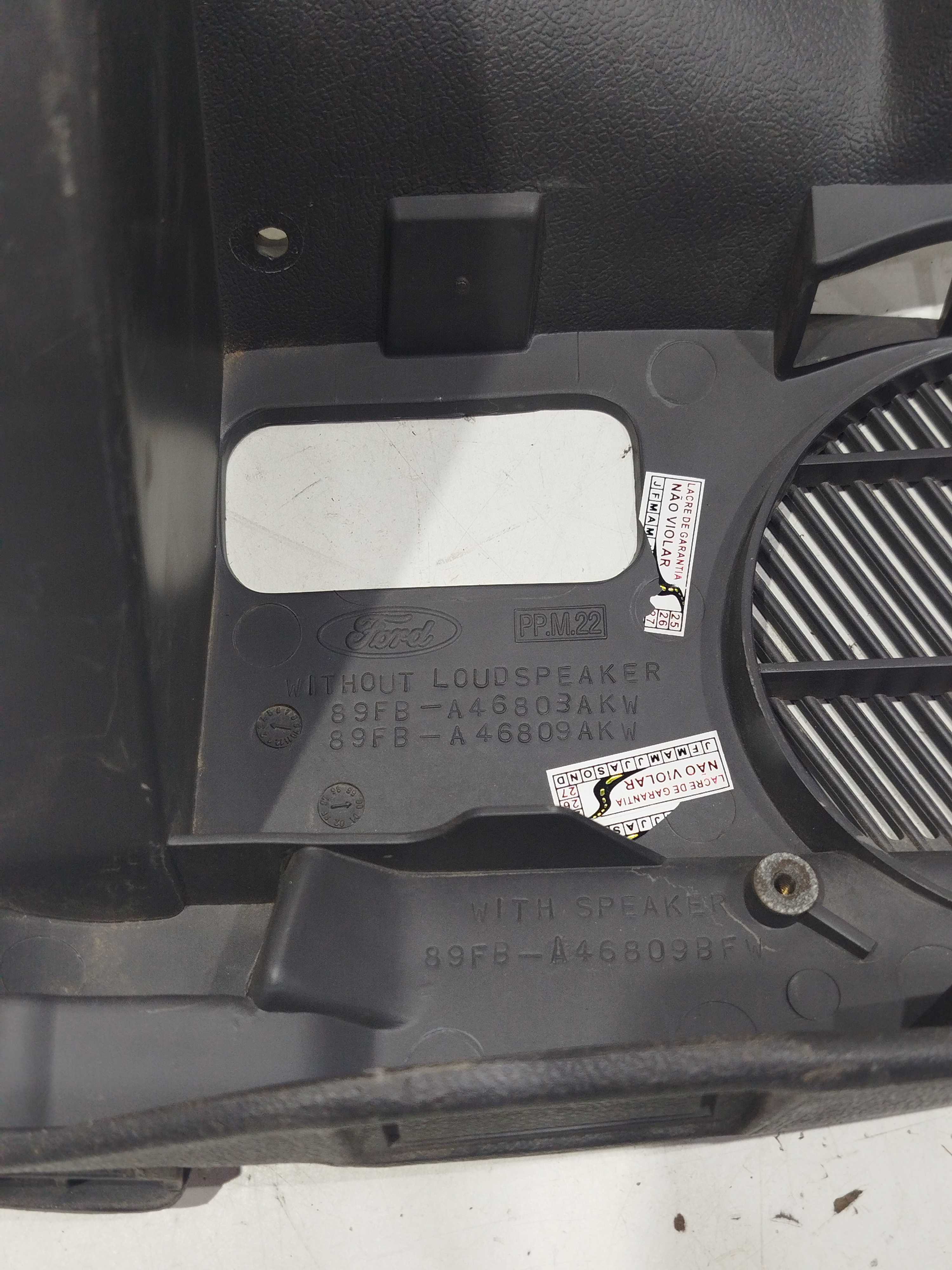 Suporte Bagagito Esquerdo Ford Fiesta 2000 89FBA46809BF 4