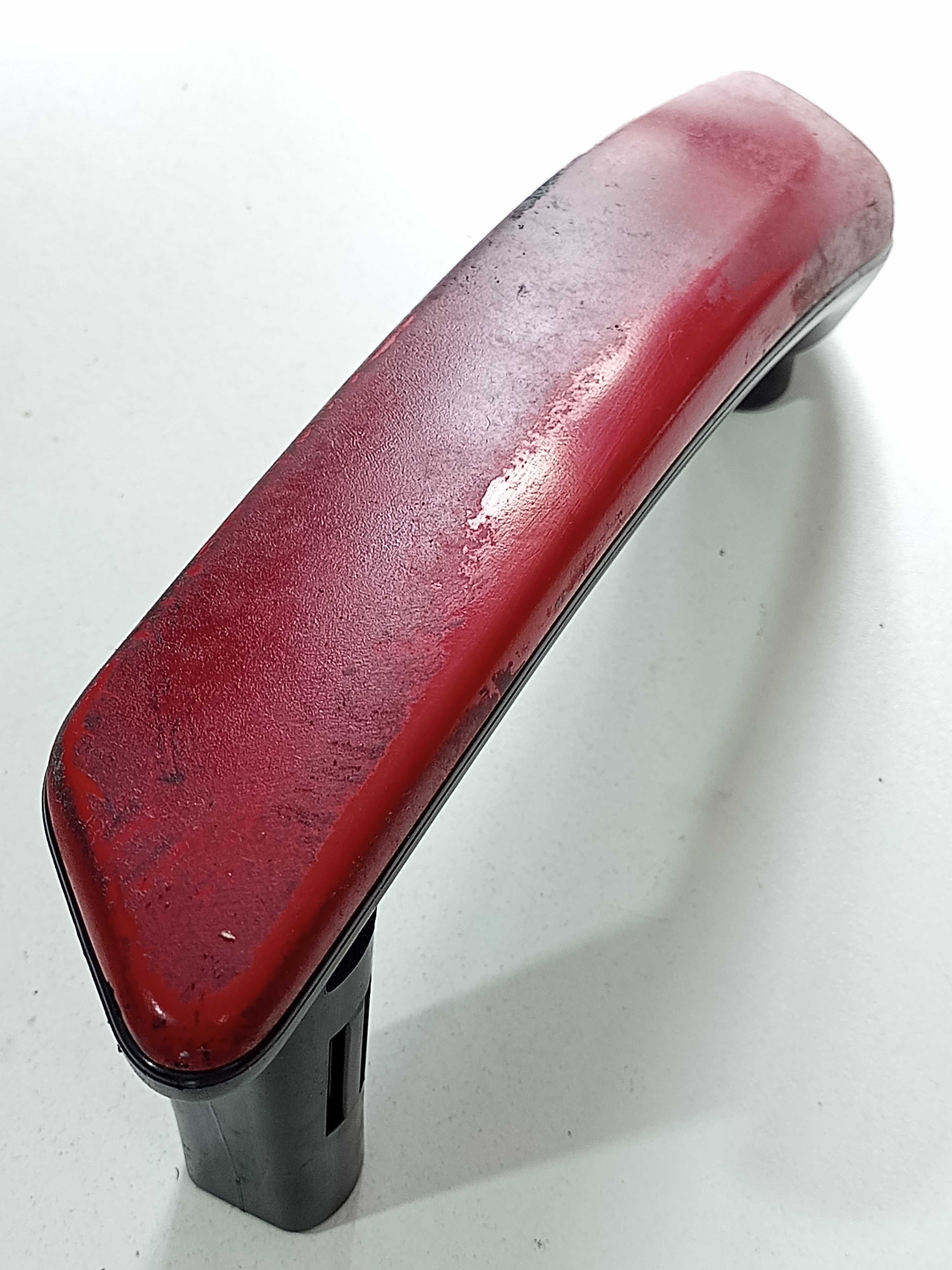 Puxador Apoio Braço Porta Diant Direita Sandero 2016 Vermelho 2