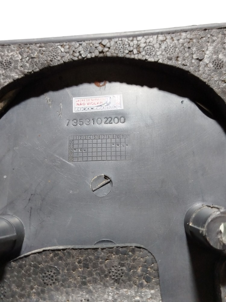 Moldura Inferior Coluna Direção Fiat Doblo 2002 7353102200 9
