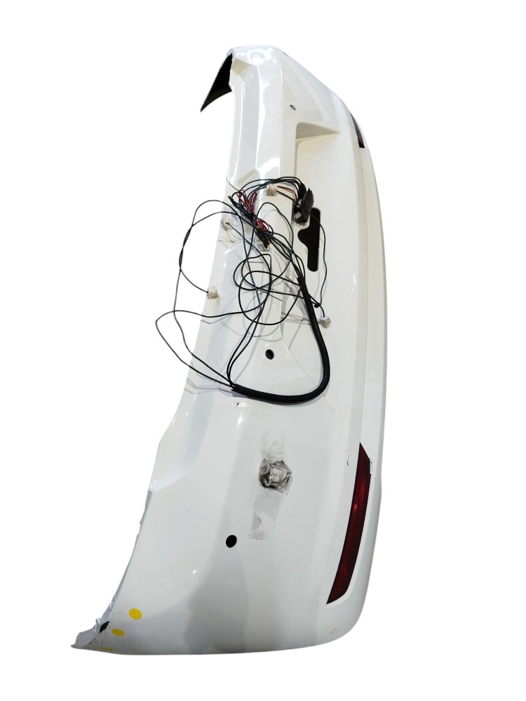 Para-choque Traseiro Fox 1.0 Branco 2014 Sensor Ré 8