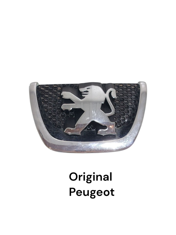 Emblema Grade Parachoque Diant Peugeot 207 2008 9687111777 1