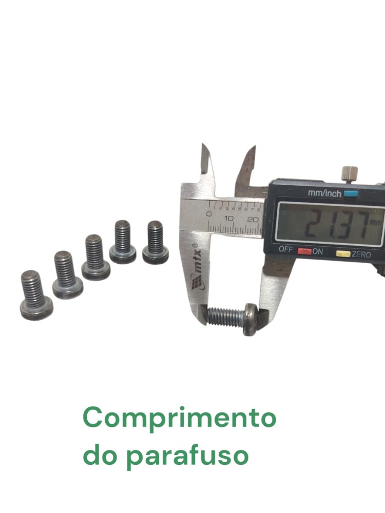 Jogo Parafuso Plator do Volante do Motor Peugeot 307 1.6 08 4