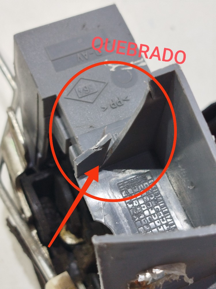 Fechadura Dianteira Direita Clio 1.0 16v 2012 4