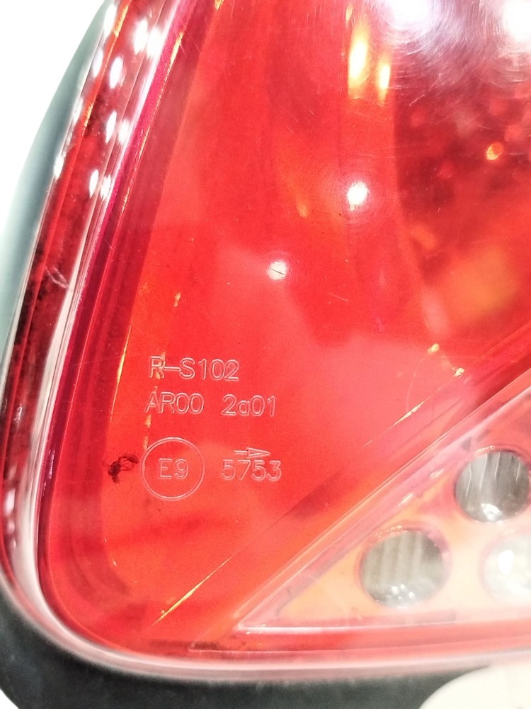 Lanterna Direita Peugeot 207 2009 Original 9682793280 8