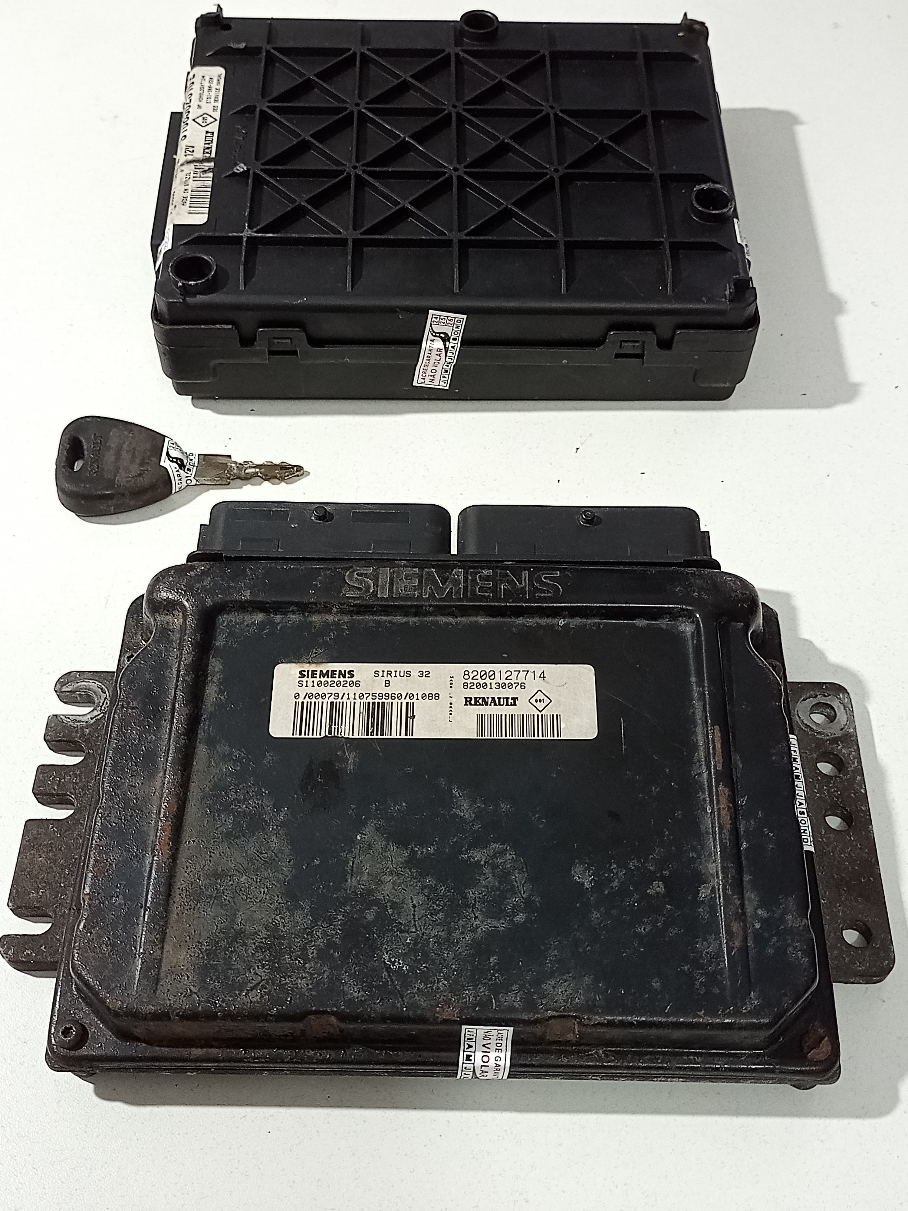 Kit Módulo Injeção Scenic 2.0 16v 2001 Manual 8200127714 2