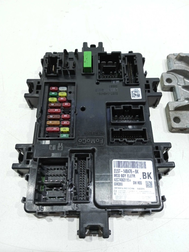 Módulo Injeção Kit Code Ford Ka Se 1.0 3cc 2017 H3ba12a650 8