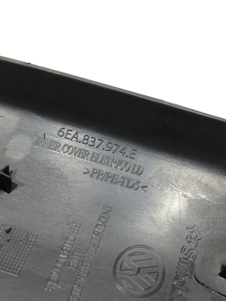Acabamento Interno Retrovisor Direito Vw Polo Virtus 2021 3