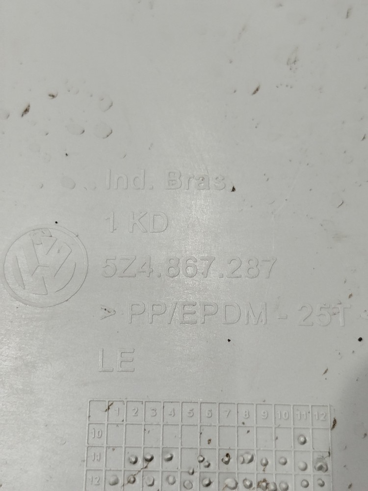 Suporte tampão bagagito Lado Esquerdo Fox 1.0 8v 2014 4