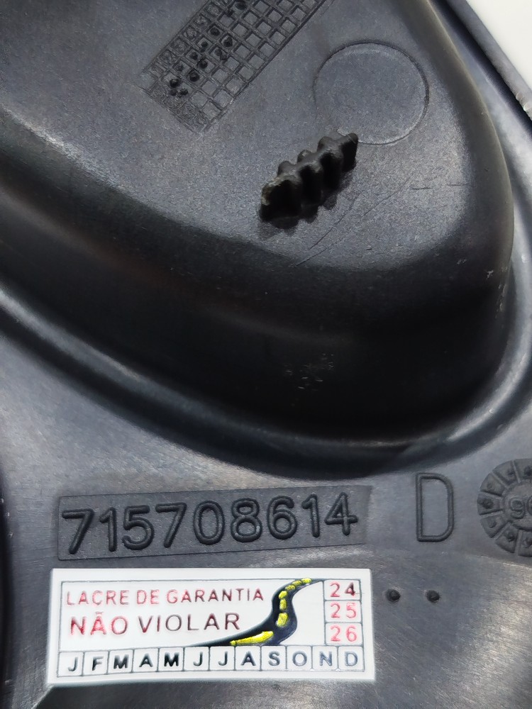 Moldura Maçaneta Interna Diant Direito Palio 1998 715708614 Preta Dianteira 3