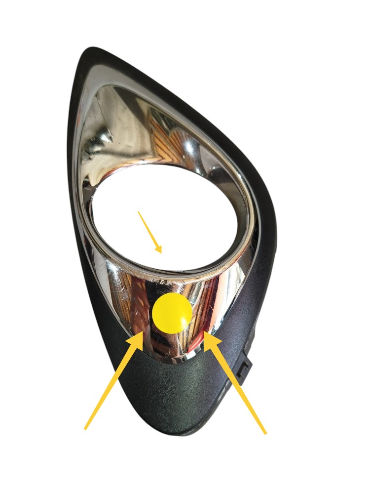 Moldura Farol Milha Ld Direito March 2017  Preto Direito 1